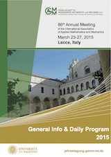 GAMM2015 General Info and Daily Program