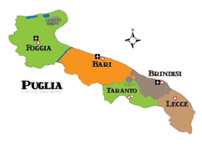 Puglia airports